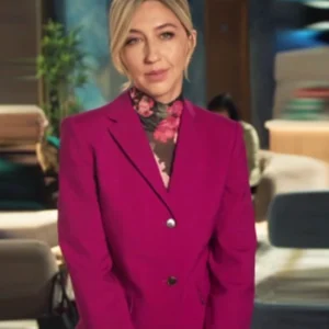 SNL Heidi Gardner Pink Blazer Front