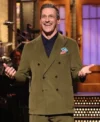 SNL Jon Hamm Green Blazer Front