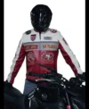 San Francisco 49ers Moto Jacket Front Look