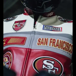San Francisco 49ers Moto Jacket