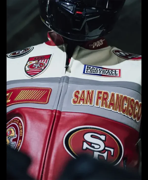 San Francisco 49ers Moto Jacket