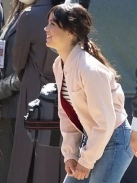 Scream 6 2023 Tara Carpenter Pink Bomber Jacket