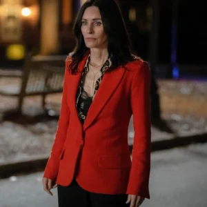 Scream 7 Courteney Cox Red Blazer
