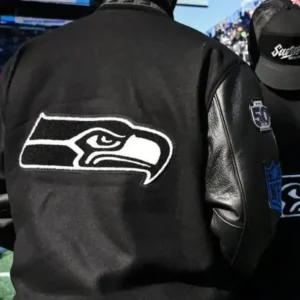 Seattle Seahawks Top 50 Players Black Jacket