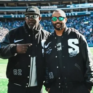 Seattle Seahawks Top 50 Players Jacket Back