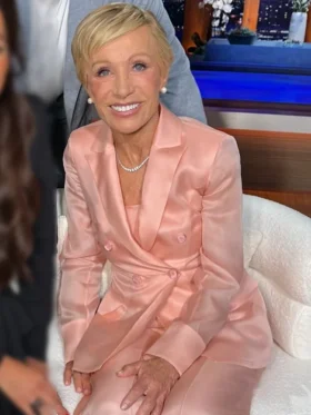 Shark Tank S17 Barbara Corcoran Pink Blazer Front