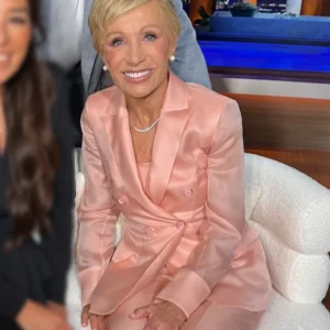 Shark Tank S17 Barbara Corcoran Pink Blazer Front