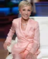 Shark Tank S17 Barbara Corcoran Pink Silk Blazer