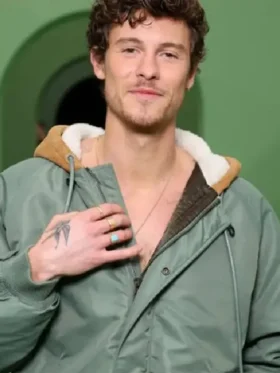 Shawn Mendes Jacket Front Look