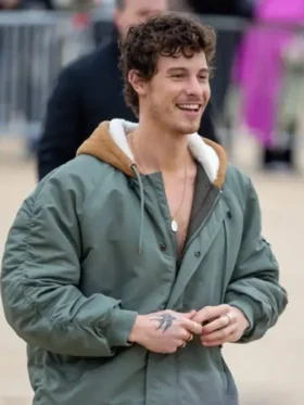 Shawn Mendes Jacket Front Look