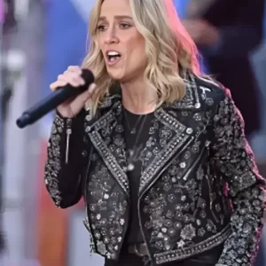 Sheryl Crow NBC Today Black Floral Jacket Front