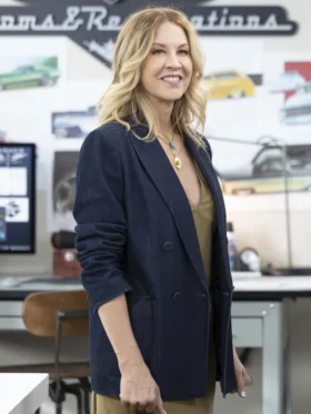 Shifting Gears S02 Jenna Elfman Blue Blazer