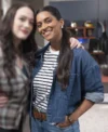 Shifting Gears S02 Lilly Singh Denim Jacket Side