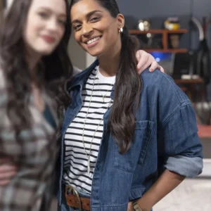 Shifting Gears S02 Lilly Singh Denim Jacket Side