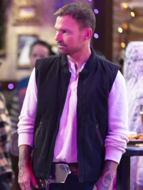 Shifting Gears S02 Seann William Scott Black Vest