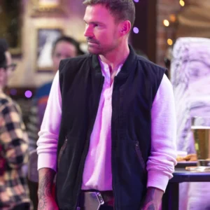 Shifting Gears S02 Seann William Scott Black Vest