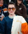 Shop Anne Hathaway Knicks Jacket