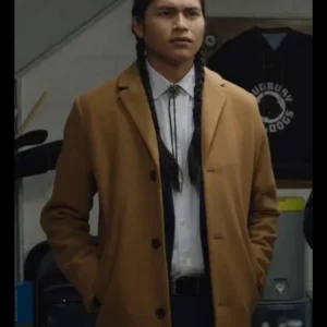 Shoresy S02 Sanguinet Brown Coat