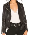 Sin City Rehab Alison Victoria Black Leather Jacket