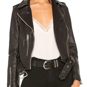 Sin City Rehab Alison Victoria Black Leather Jacket
