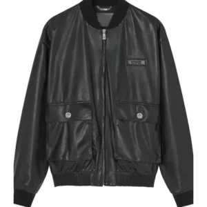 Sin City Rehab Alison Victoria Bomber Leather Jacket