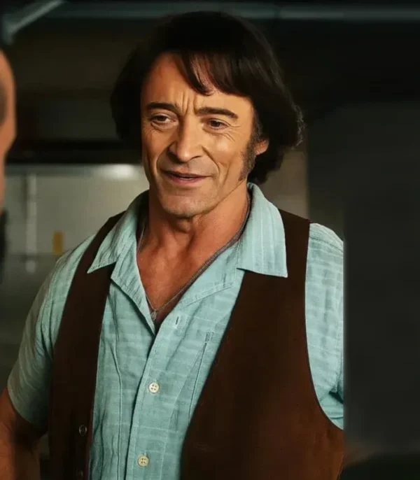 Song Sung Blue Hugh Jackman Brown Vest
