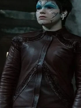 Star Trek Discovery Blu Del Barrio Brown Jacket Front look