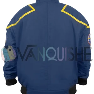 Star Trek Enterprise Jonathan Archer Blue Cotton Jacket back