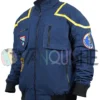 Star Trek Enterprise Jonathan Archer Blue Cotton Jacket left