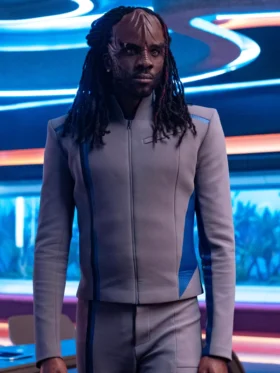 Star Trek Starfleet Academy S01 Karim Diane Grey Jacket