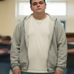 Steve Luke Ayres Grey Hoodie Side