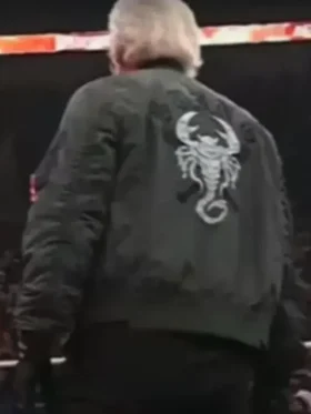 Sting AEW WrestleDream 2025 Jacket Back Look