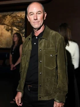 Task S01 Jamie McShane Suede Leather Jacket