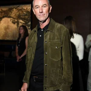 Task S01 Jamie McShane Suede Leather Jacket