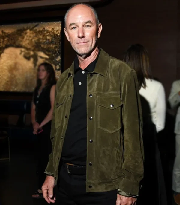 Task S01 Jamie McShane Suede Leather Jacket
