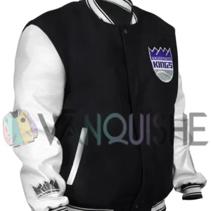 Taylor Sacramento Kings Bomber Jacket right van