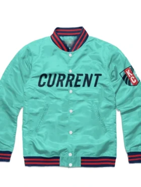 Ted Lasso KC Current Varsity Jacket Back