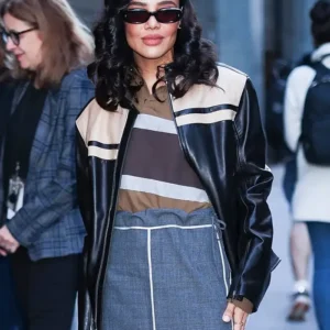 Tessa Thompson NYC Leather Jacket