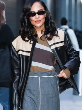 Tessa Thompson NYC Leather Jacket