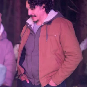 The Astronaut Gabriel Luna Brown Cotton Jacket Front