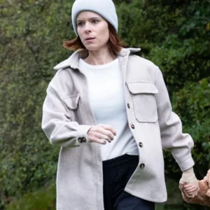 The Astronaut Kate Mara Wool Jacket Side