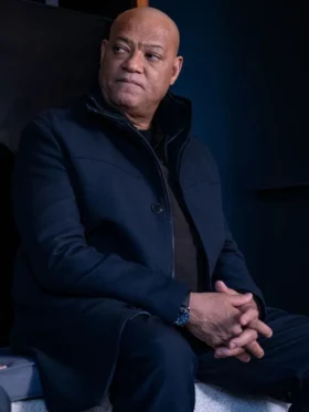 The Astronaut Laurence Fishburne Blue Coat