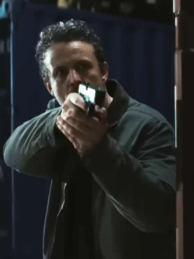 The Beast in Me S01 David Lyons Cotton Jacket Side