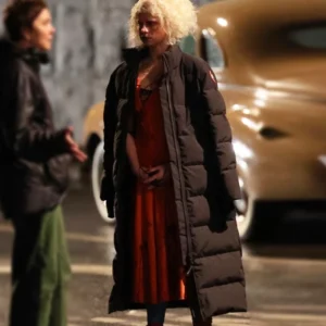 The Bride Jessie Buckley Puffer Coat