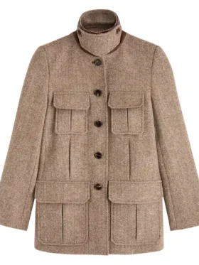 The Celebrity Traitors S01 Claudia Winkleman Wool Jacket