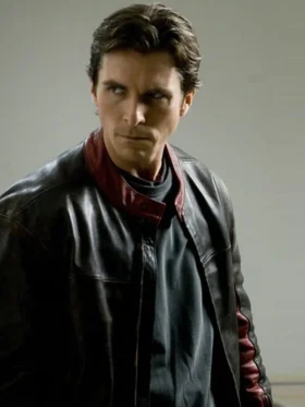 The Dark Knight Batman Motorcycle Jacket Front