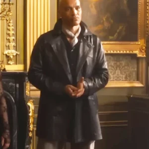 The Family Plan 2 Jake Fairbrother Leather Coat