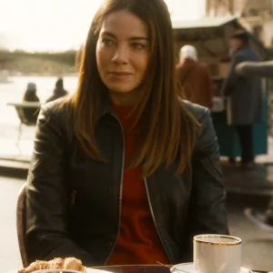 The Family Plan 2 Michelle Monaghan Leather Jacket