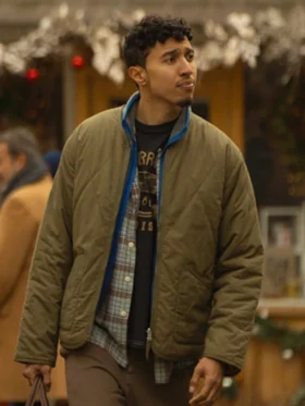 The Family Plan 2 Reda Elazouar Green Jacket Front