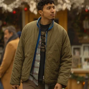 The Family Plan 2 Reda Elazouar Green Jacket Front